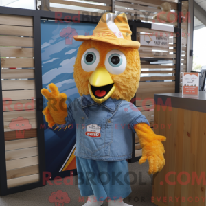 Figura de máscara de frango...