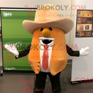 Peach Tacos mascottekostuum...