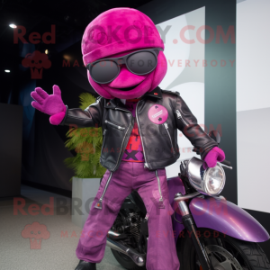 Magenta Grape mascotte...