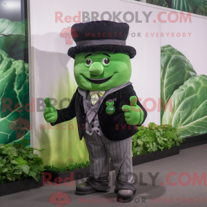 Forest Green Cabbage maskot...