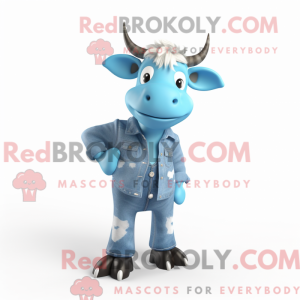 Postava maskota Sky Blue...