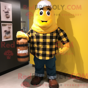 Disfraz de mascota botella...