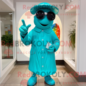 Turquoise telefoon...