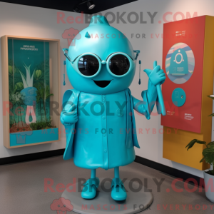 Turkis Phone maskot kostume...