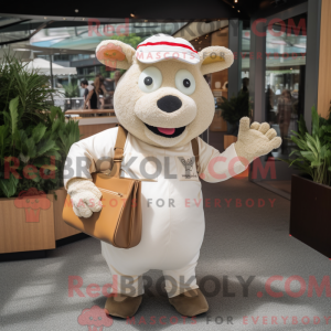 Personaggio mascotte Cream...