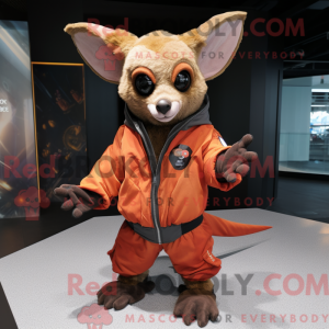 Rust Fruit Bat maskot...
