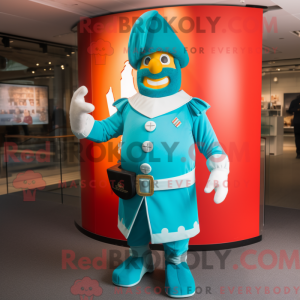 Turquoise Swiss Guard...