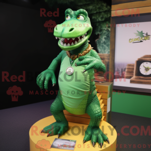 Groene krokodil...