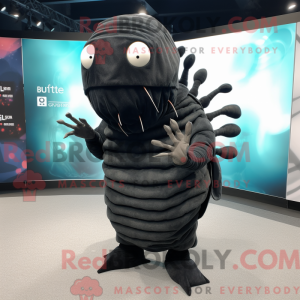 Svart Trilobite maskot...