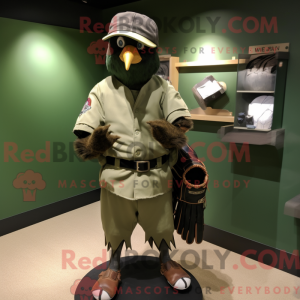 Olive Crow maskot kostume...
