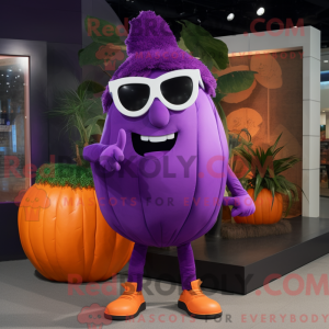 Personaggio mascotte zucca...