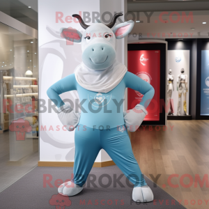 Postava maskota Sky Blue...