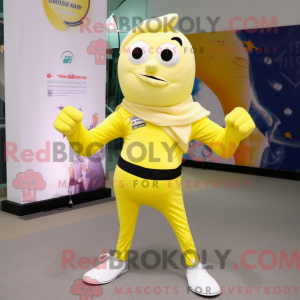 Citrongul Strongman maskot...