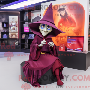 Maroon Witch S Hat...