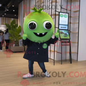 Forest Green Mango mascot...