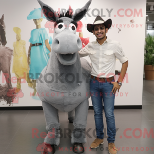 Disfraz de mascota burro...