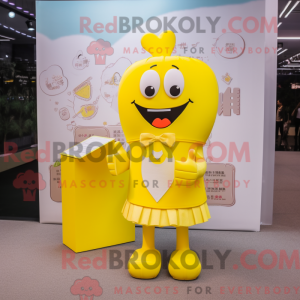 Costume mascotte lettre d...