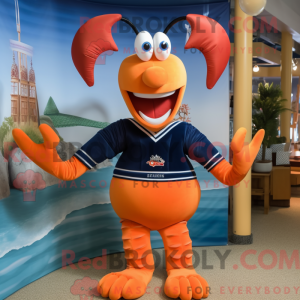 Navy Lobster Bisque mascot...