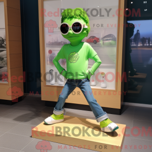 Limegrön irske dansesko...