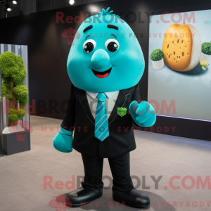 Cyan Potato maskot...