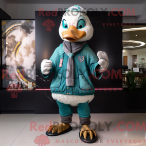 Postava maskota Teal Geese...