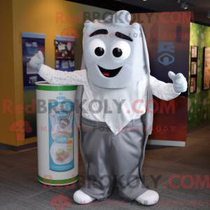 Gray Soda Can...