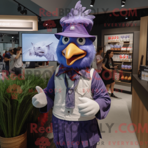 Lavender Roosters...