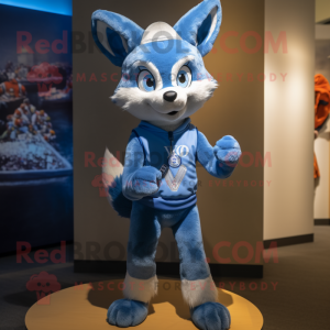 Blue Fox mascotte kostuum...