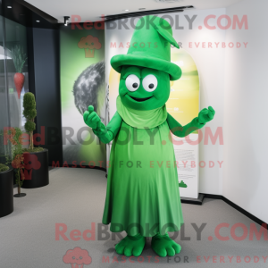 Costume mascotte de Green...