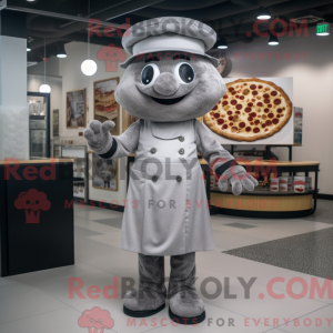 Grijze pizza...