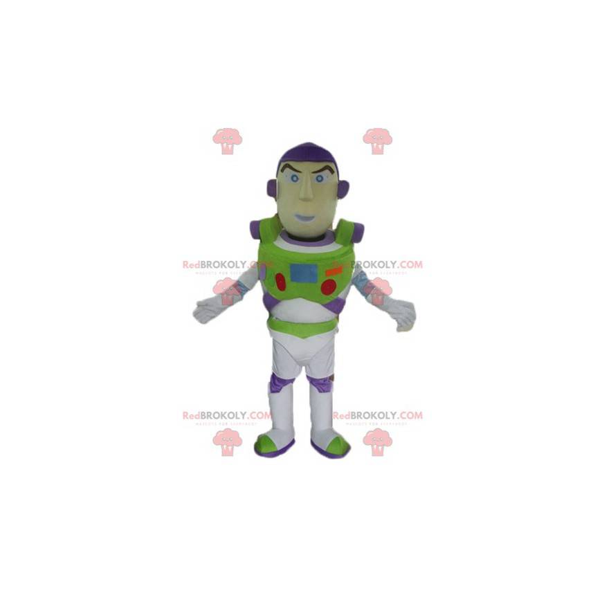 Mascote Buzz Lightyear, personagem famoso de Toy Story -