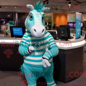 Turkis Quagga maskot...