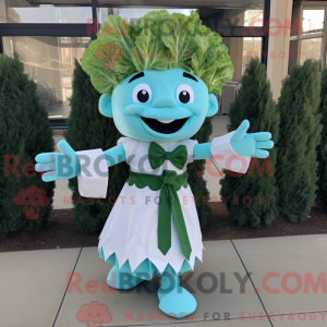 Turkis Caesar Salat maskot...