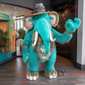 Turkis Mammoth maskot...