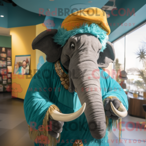Turkis Mammoth maskot...
