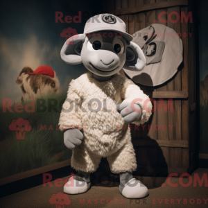 Personaggio mascotte pecora...