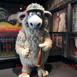 Personaggio mascotte pecora...
