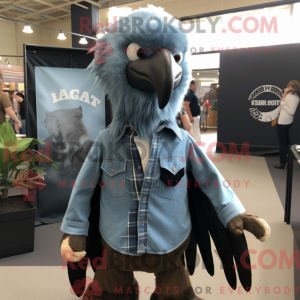 Black Hawk maskot kostume...