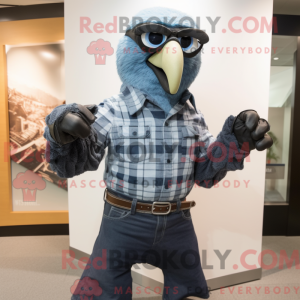 Black Hawk maskot kostume...