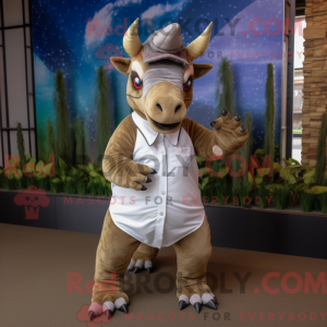 Triceratops mascottekostuum...
