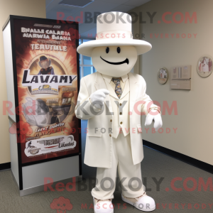 White Jambalaya mascot...