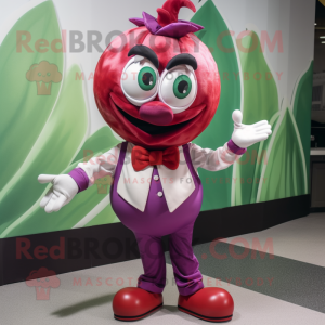 Red Onion mascotte kostuum...