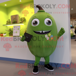 Oliven æble maskot kostume...