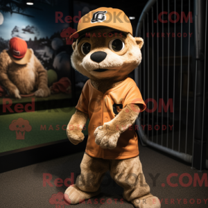 Rust Meerkat maskot kostume...