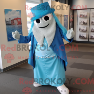 Postava maskota Sky Blue...