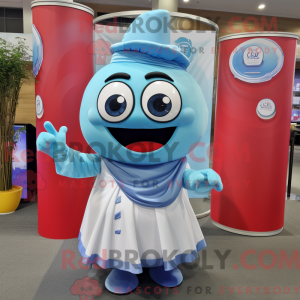 Disfraz de mascota Sky Blue...