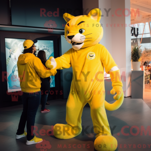Personaggio mascotte Puma...