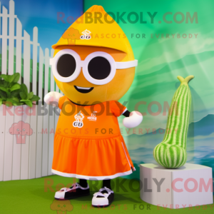 Maskottchenkostüm Orange...