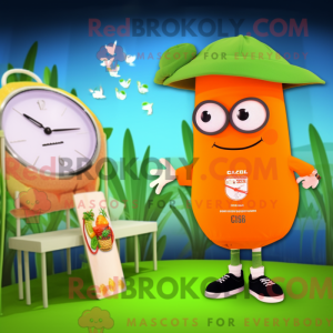 Oransje selleri maskot...