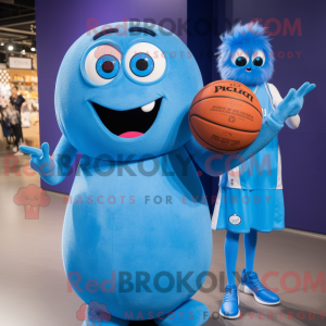 Blå Basketball...